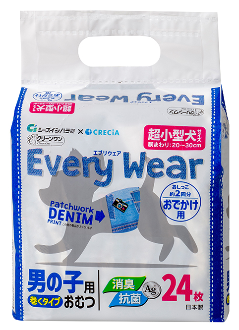 クリーンワン エブリウェア おでかけ用 超小型犬サイズ24枚