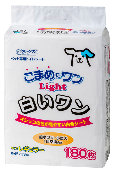 こまめだワン Light 白いワン レギュラー 180枚